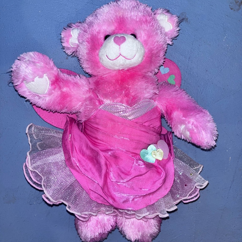 pink fairy build a bear